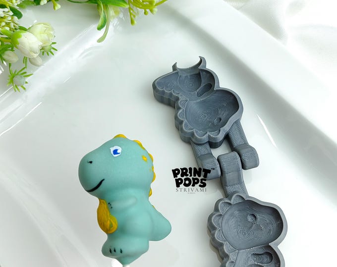 Dino 3D Cake Pop Mold Print Pops™
