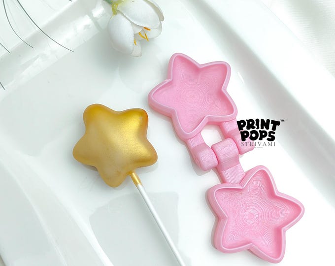 Star 3D Cake Pop Mold Print Pops™