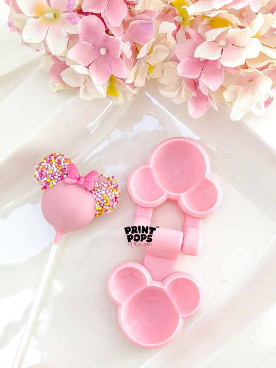 Mouse 3D Cake Pop Mold Print Pops™