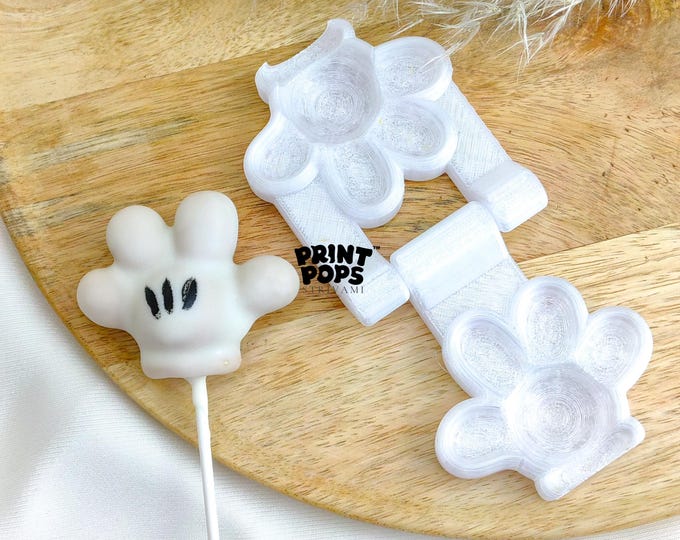 Glove 3D Cake Pop Mold Print Pops™