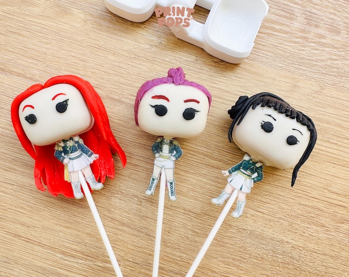 Funky Head 3D Cake Pop Mold Print Pops™