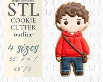 Henry Cookie Cutter STL File: Mine World Pixel Art (Digital Download)