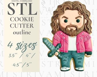 Garrett Cookie Cutter: The Garbage Man STL File (Digital Download)