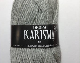 Drops Yarn Karisma Light Grey- #44