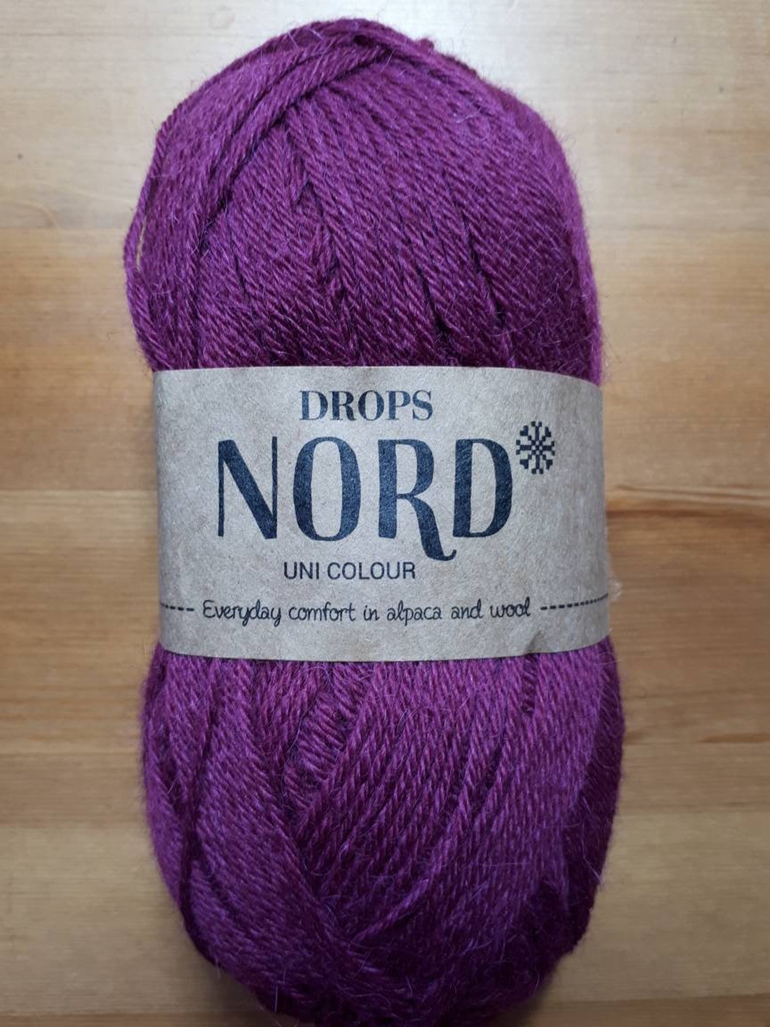 Drops Yarn Nord Plum 17 Etsy Canada