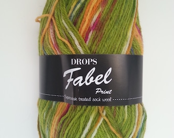 Drops Yarn Fabel - Guacamole #151