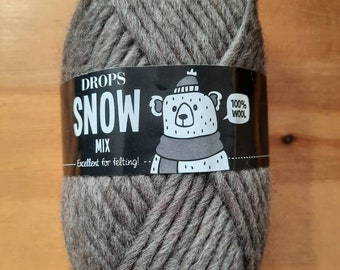 Drops Yarn Eskimo / Snow - Bark #23