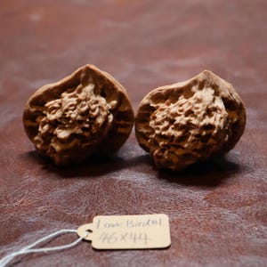 Matched Loving Bird Shape Walnut Pair (46 x 44 mm) – Chinese Collectible Handheld Walnut