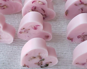 Pink Goat milk Mini soap favors / wedding favors /  personalized soaps/ bridal shower favors / baby shower soap favors/ thank you gift