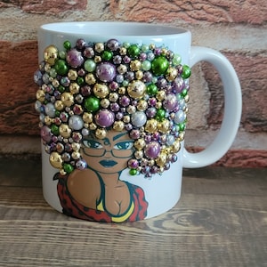Mug Bling Mug ceramic Coffee Cup, Cup, Tea Cup, Gift for her, Gift Drinkware