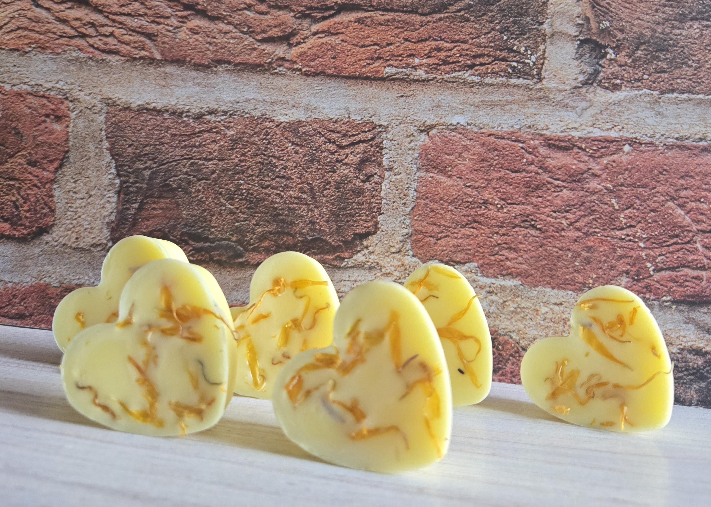 yellow Mini soap favors / wedding favors / personalized soaps/ bridal shower favors / baby shower soap favors/ thank you gift