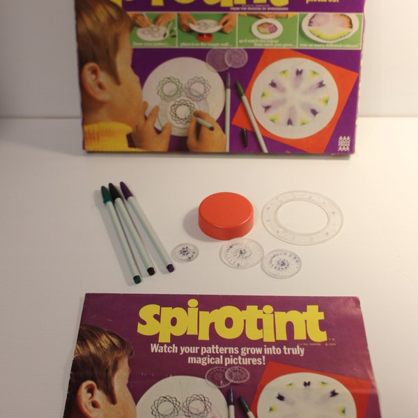 Vintage 1970er Spirotint Deny Fisher von den Machern von Spirograph Art Toy