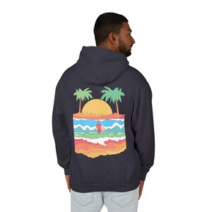 Bohemian Vibes Unisex Lightweight Hooded Sweatshirt, Summer Hoodie, Beachwear, Gift for Her/Him, Travel, Teacher Appreciation