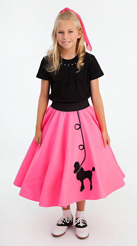 Girls – 50’s Poodle Skirt