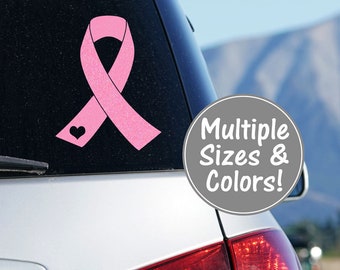Custom Door Decals Vinyl Stickers Multiple Sizes Breast Cancer Foundation Phone Number Support A Cause Breast Cancer Foundation Outdoor Luggage & Bumper Stickers for Cars Pink 24X16Inches Set of 10 