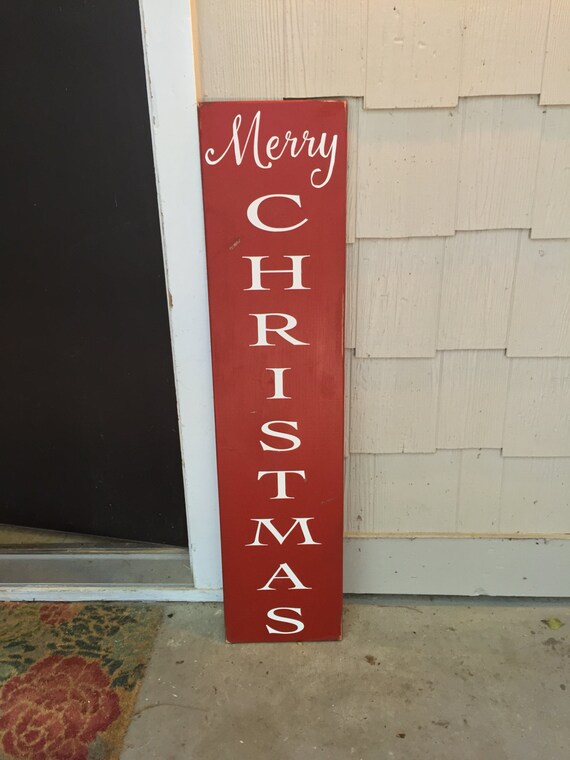 Merry Christmas Merry Christmas sign large Merry Christmas | Etsy