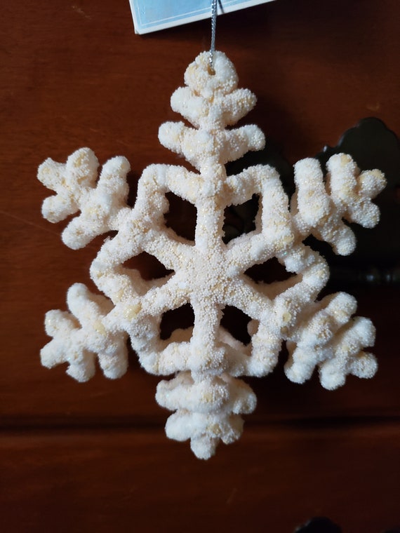 Vintage Kmart Snowflake Ornament: Jaclyn Smith Collection