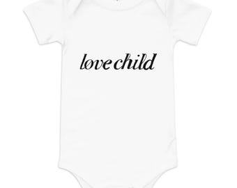 Liebe Kind Gedruckt Baby Kurzarm Body