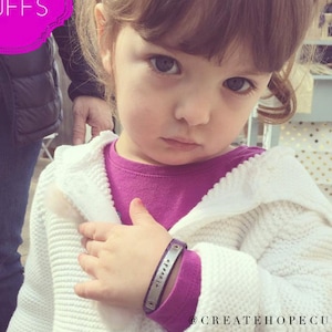 KIDS Age 3-12, Inspiring Skinny Leather Adjustable Bracelet in 24 colors