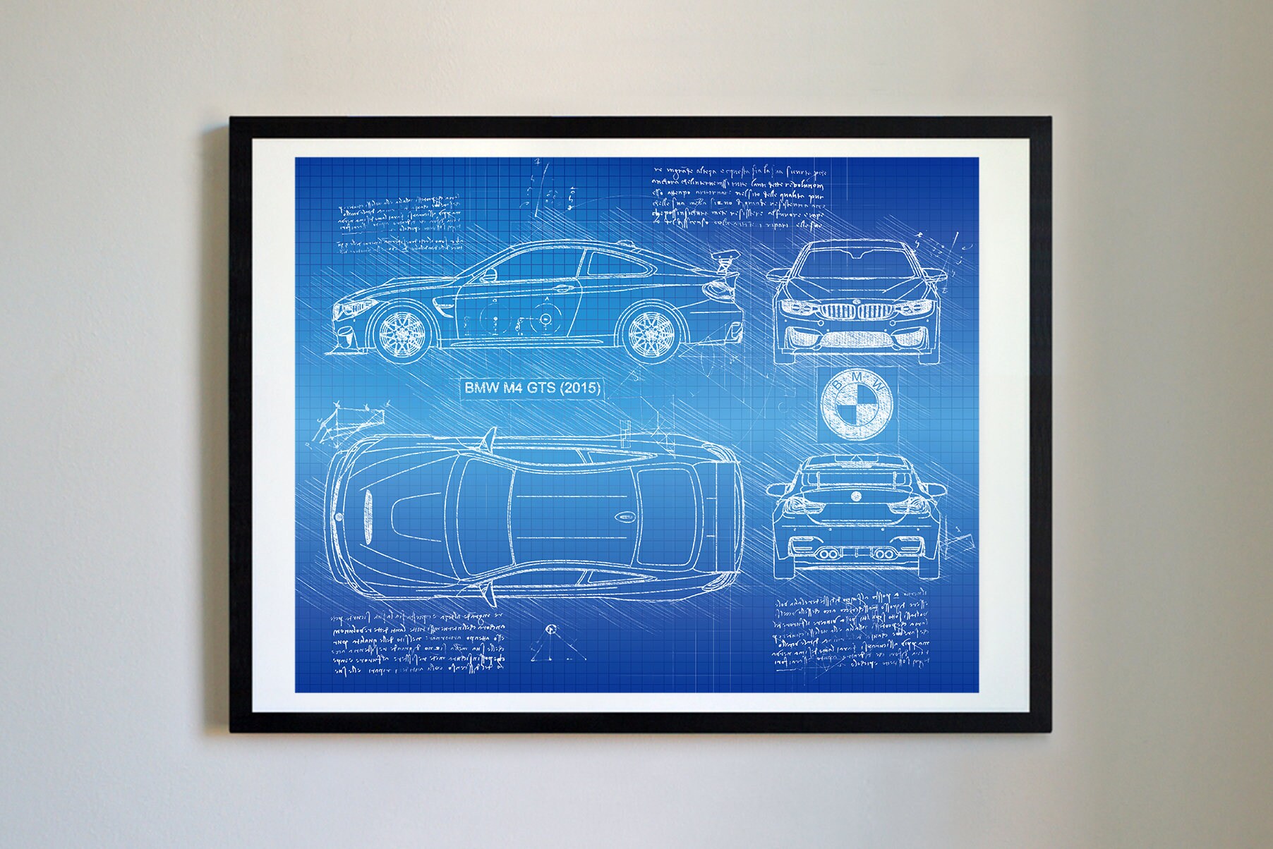 Bmw m4 blueprint