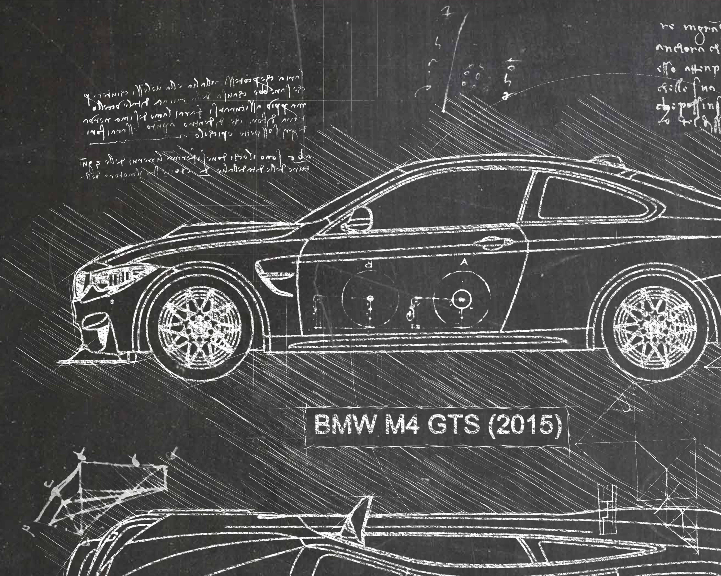 Bmw m4 blueprint