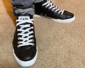 converse real leather