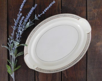 Vintage Taylor Smith Taylor Gold Muster Servierplatte - Taylor Smith Essgeschirr - Taylor Smith Essgeschirr - Hochzeit servieren