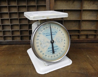 Vintage American Family Nursery Scale - Farmhouse Scale - Nursery
