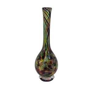Vintage Hand Blown Art Glass Vase