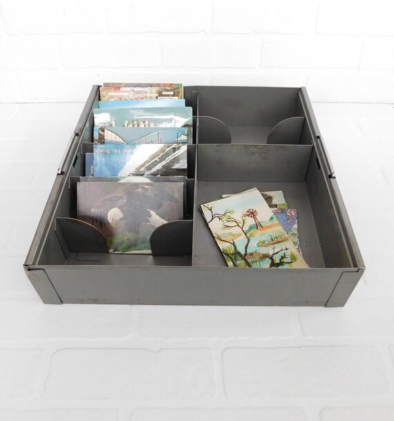 Vintage Metal Cash Register Drawer Industrial Drawer Etsy