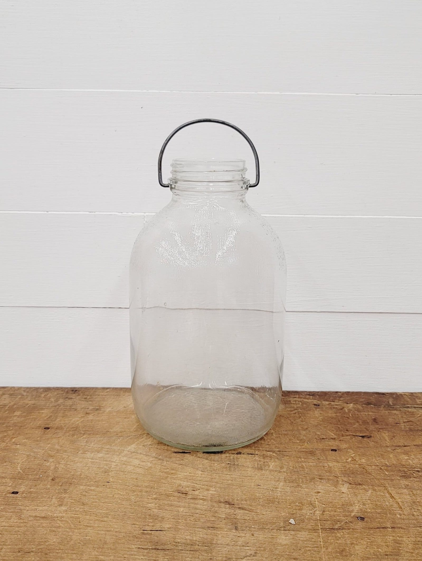 Vintage Duraglas 1 Gallon Glass Jar With Lid, Large Glass Container With Lid  
