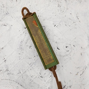 Vintage Green Hanson Model 8920 Hanging 200 LB Scale - Farmhouse Scale - Barn Scale - Farmhouse Kitchen Decor