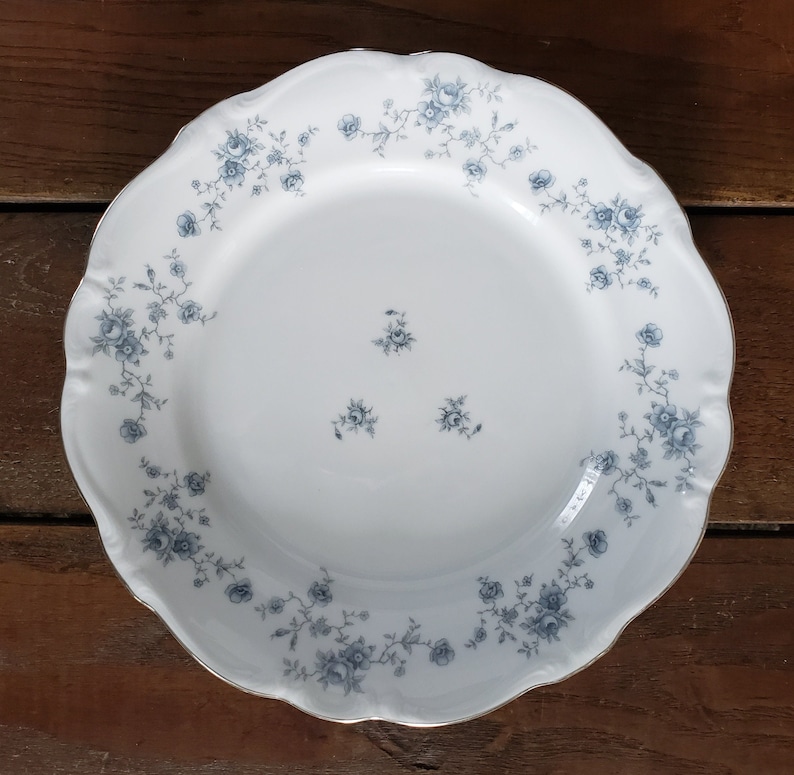 Vintage Johann Haviland Bavaria Germany Blue Garland Dinner Etsy