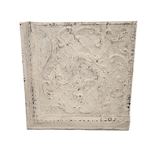 Vintage Metal Ceiling Tile - Farmhouse Cottage