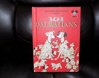 Vintage 1981 Walt Disney 101 Dalmations HC 1st American Edition World of Reading