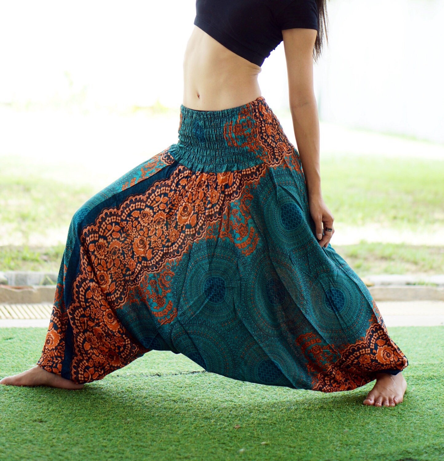 plus size harem pants uk