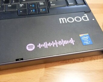 Spotify Code Vinyl Decal | Spotify Code Phone Case Sticker
