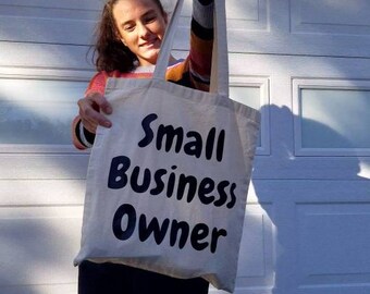 Small Business Owner Tote Bag | Small Biz Tote Bag | Gifts For Business Owners | Tote Bag