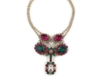 Harlequin Market Crystal Necklace