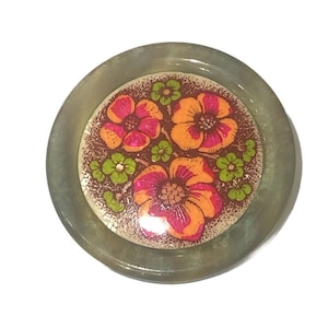 Rare Lea Stein Paris Vintage Signed Collectible Serigraphy Brooch Pin