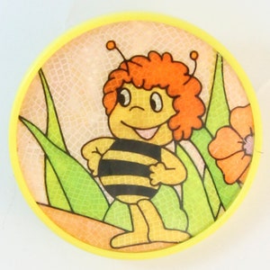 Rare Lea Stein Paris Vintage Signed Collectible Serigraphy Brooch Pin &quot;Ile aux Enfants&quot; c. 1970