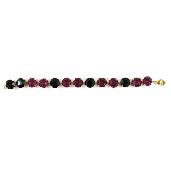 Harlequin Market Crystal Cuff