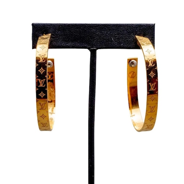 louis vuitton nike earrings