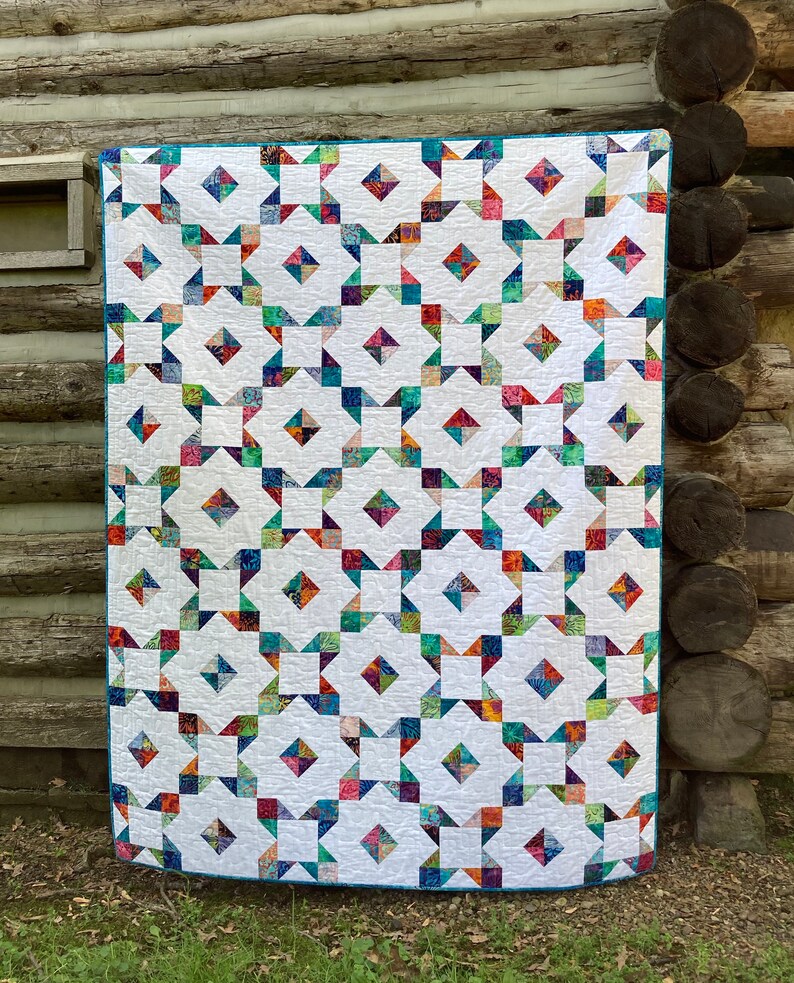 Diamond Jubilee Quilt PDF Pattern Etsy