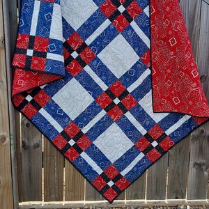 DIGITAL: Classic Plaid Quilt PDF Pattern, Modern Plaid Quilt Pattern, Beginner Quilt Pattern, Plaid Quilt Pattern for Beginners image 8