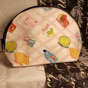 Pochette pour pièce de monnaie japonaise Fuzzy Snack