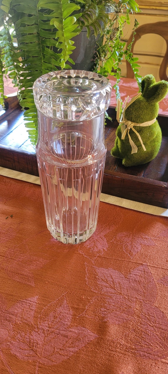 Vintage Tiffany & Co Crystal Bedside Decanter Carafe, Elegant
