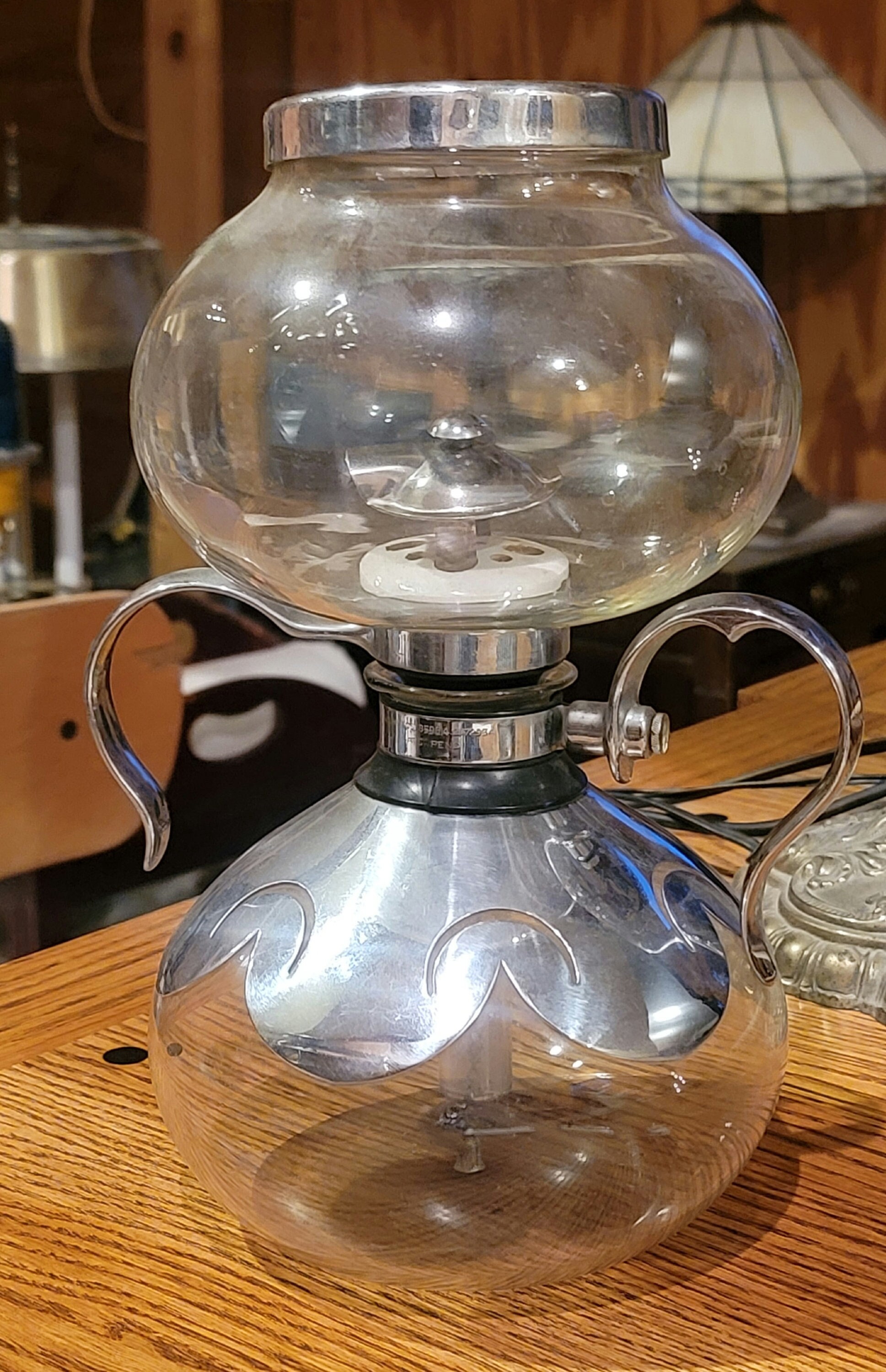 Silex vacuum coffee maker top