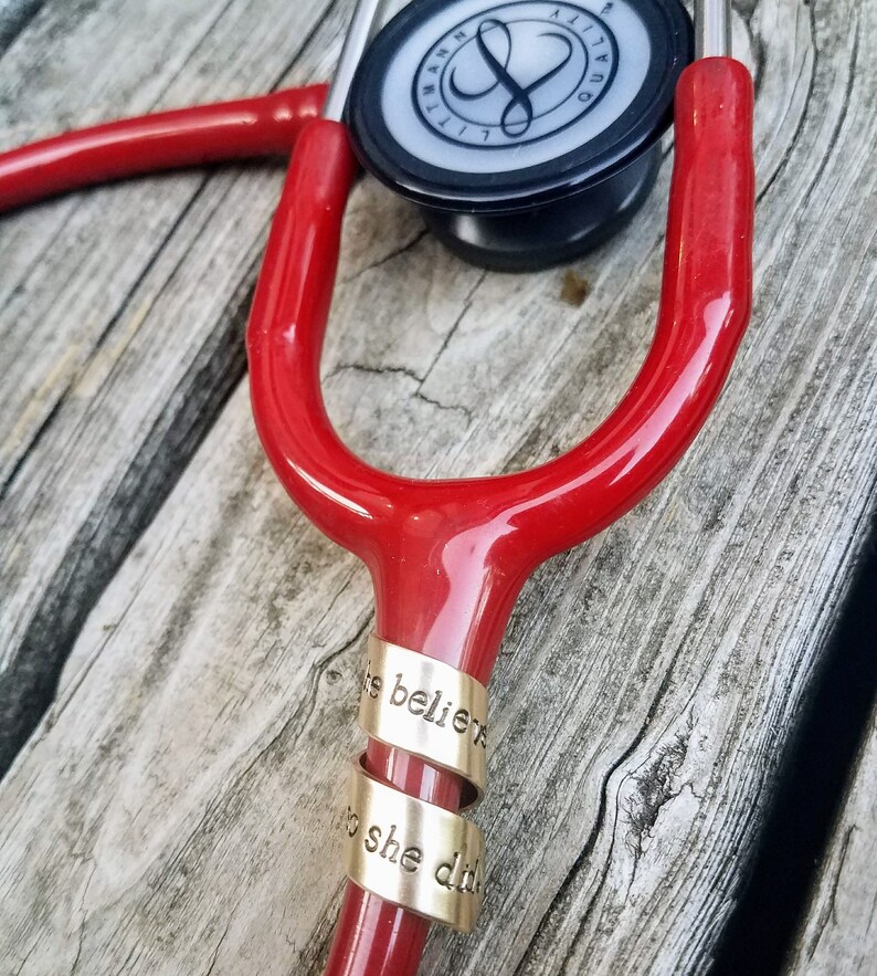 Stethoscope ID tag.Stethoscope name tag.Stethoscope tag. Nurse Etsy
