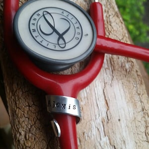 Stethoscope ID tag.Stethoscope name tag.StethoscopeDoctor gift.Nurse Gift.Nurse Practitioner Gift.Pinning Gift.Physical therapist gift.